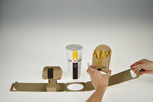 diseño packaging papel reciclado