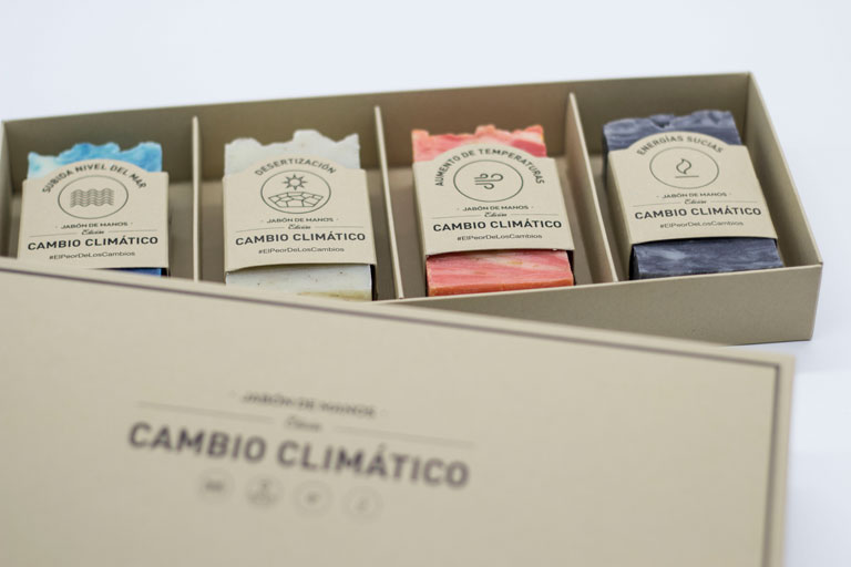 Un packaging ecológico para Greenpeace: #YoNomelavolasmanos