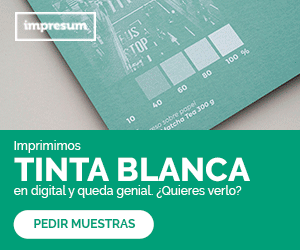 impresión tinta blanca en digital de Impresum
