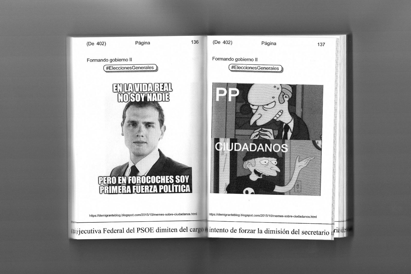 meme de Albert Rivera y Ciudadanos