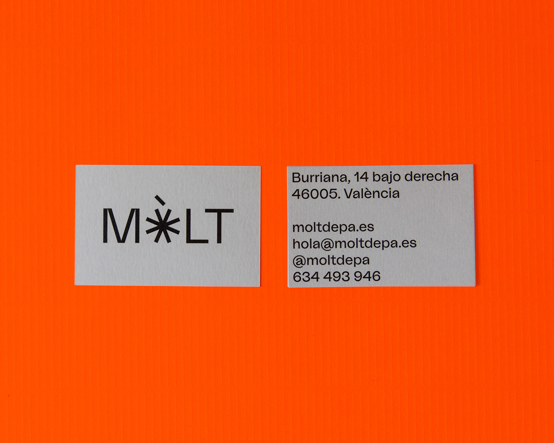 Tarjetas de Mòlt