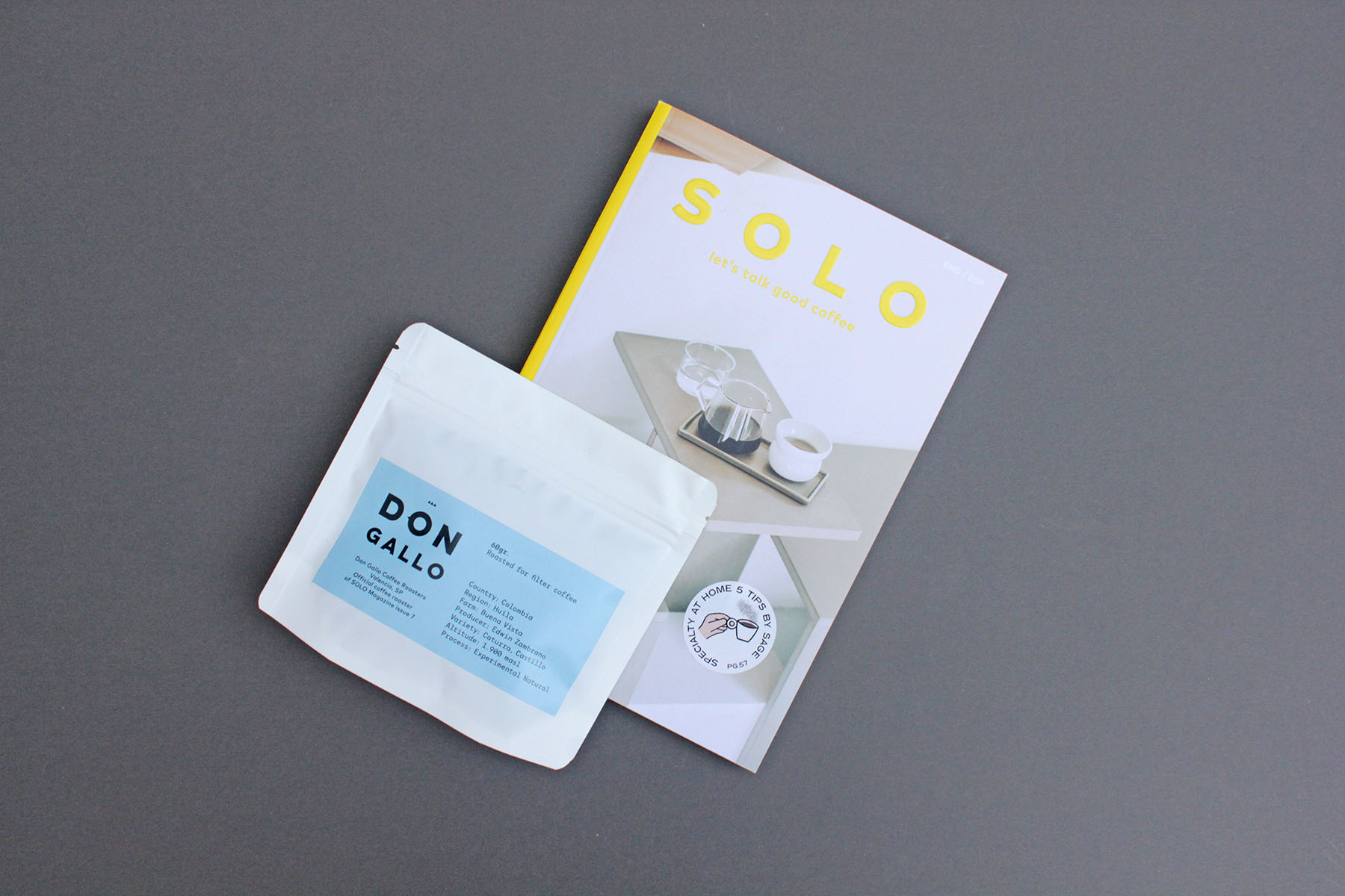SOLO Magazine #7, de nuevo hay café en la imprenta