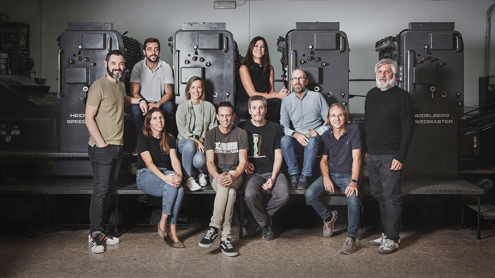 Equipo impresum en nuestra máquina offset